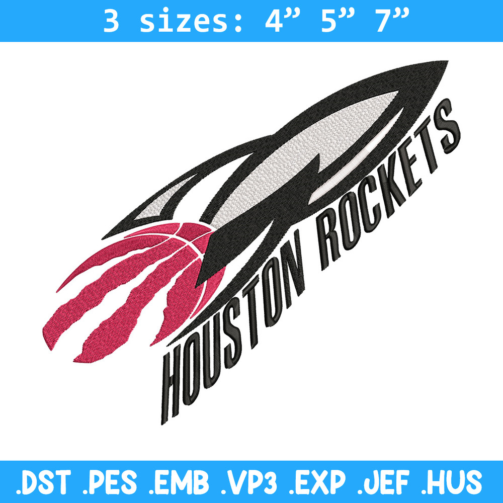 Houston Rockets logo embroidery design, NBA embroidery, Sport embroidery,Embroidery design,Logo sport embroidery.jpg