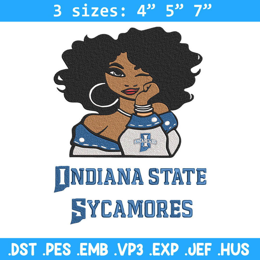 Indiana State girl embroidery design, NCAA embroidery, Embroidery design, Logo sport embroidery,Sport embroidery.jpg