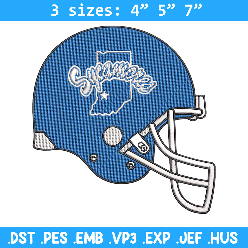 Indiana State Helmet embroidery design, NCAA embroidery, Sport embroidery,Logo sport embroidery,Embroidery design.jpg