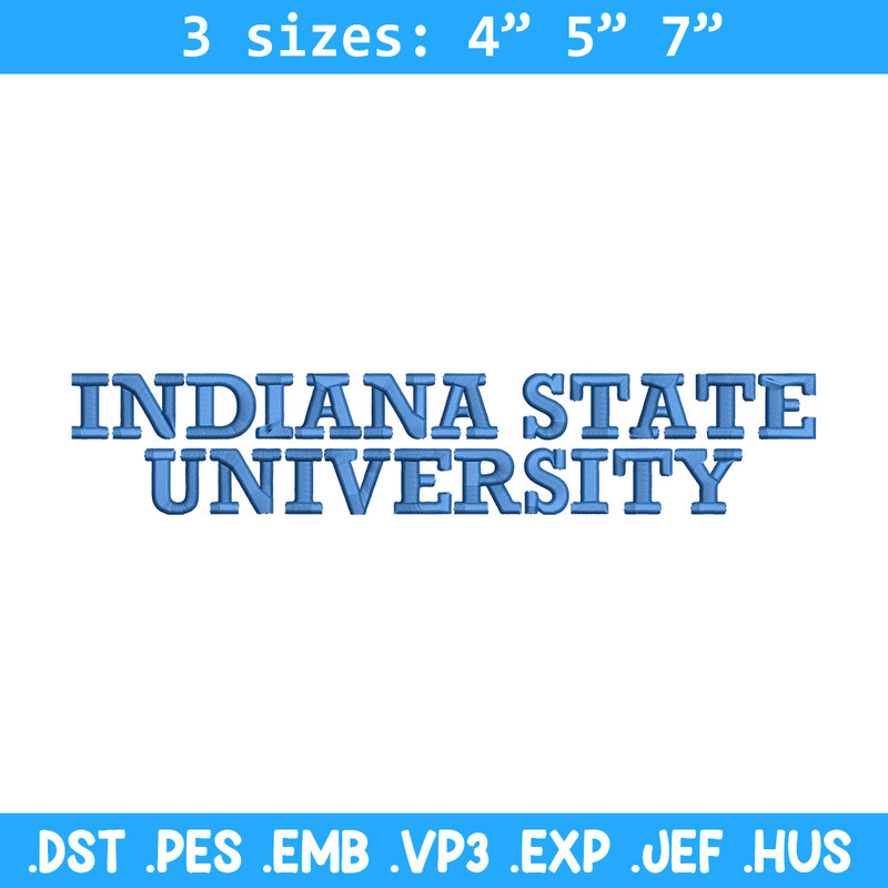 Indiana State logo embroidery design,NCAA embroidery,Sport embroidery,logo sport embroidery,Embroidery design.jpg