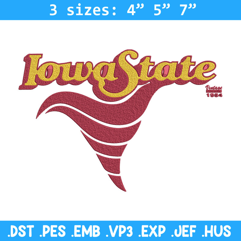 Iowa State design embroidery design, NCAA embroidery, Sport embroidery,logo sport embroidery,Embroidery design.jpg