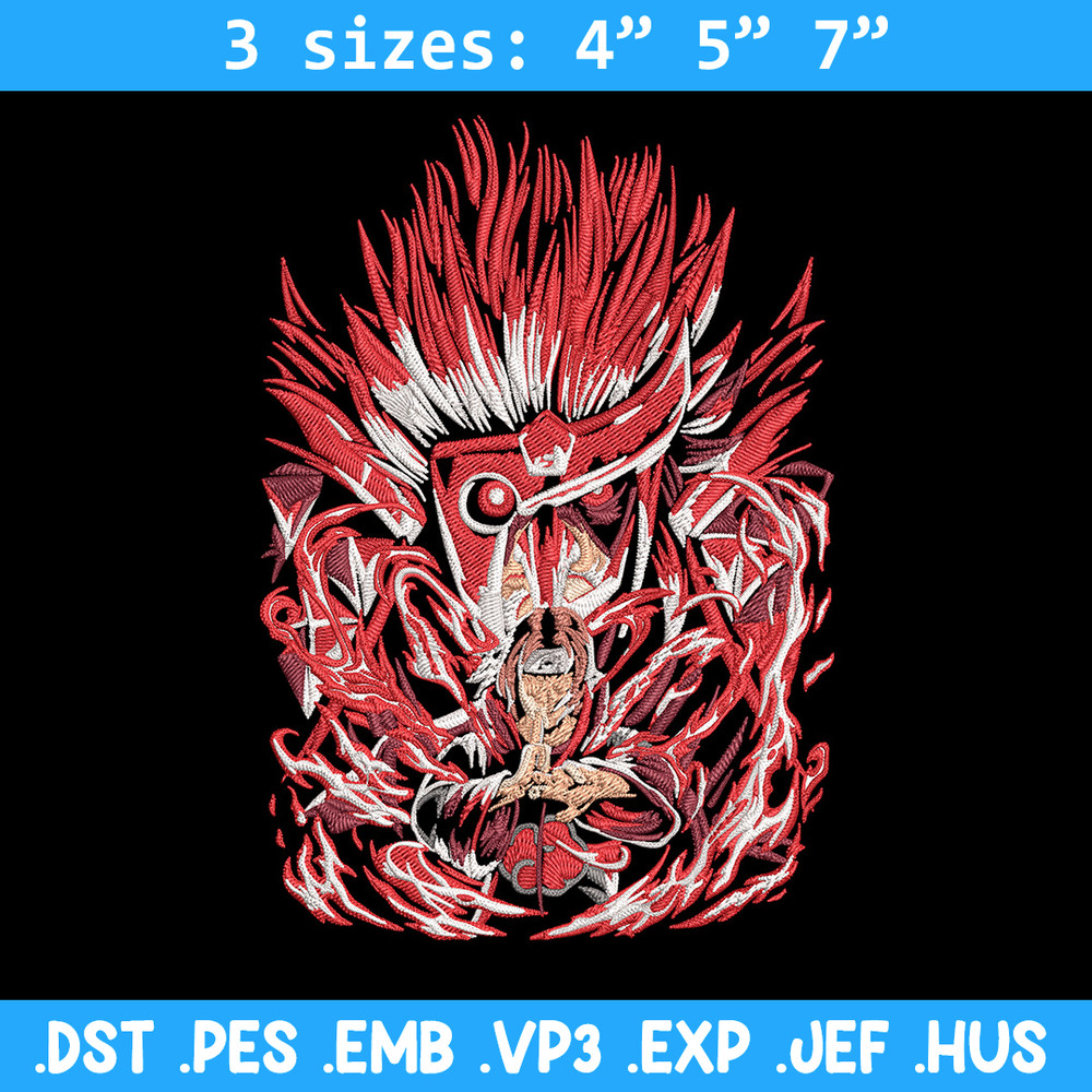 Itachi Poster Embroidery Design, Naruto Embroidery, Embroidery File, Anime Embroidery,Anime shirt, Digital download..jpg