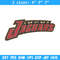 IUPUI Jaguars logo embroidery design, NCAA embroidery, Embroidery design,Logo sport embroidery,Sport embroidery..jpg