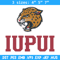 IUPUI Jaguars logo embroidery design, NCAA embroidery, Sport embroidery, Logo sport embroidery, Embroidery design.jpg