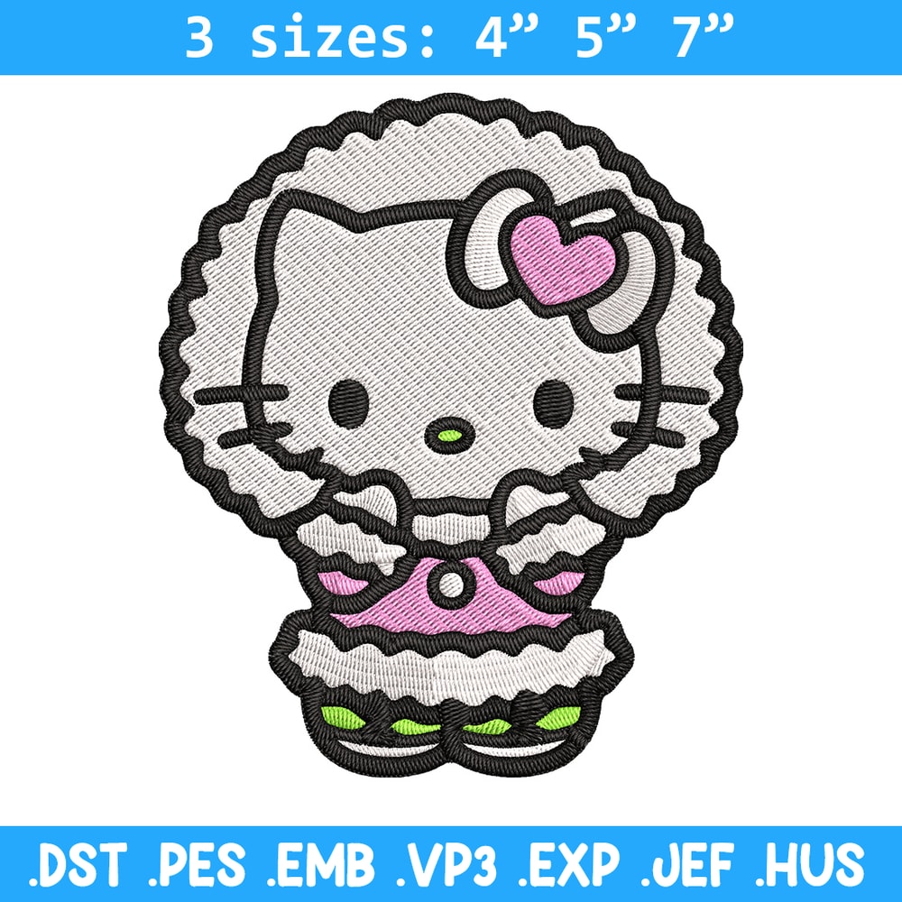 Kitty pink Embroidery Design, Hello kitty Embroidery, Embroidery File, Chrismas Embroidery,Anime shirt, Digital download.jpg