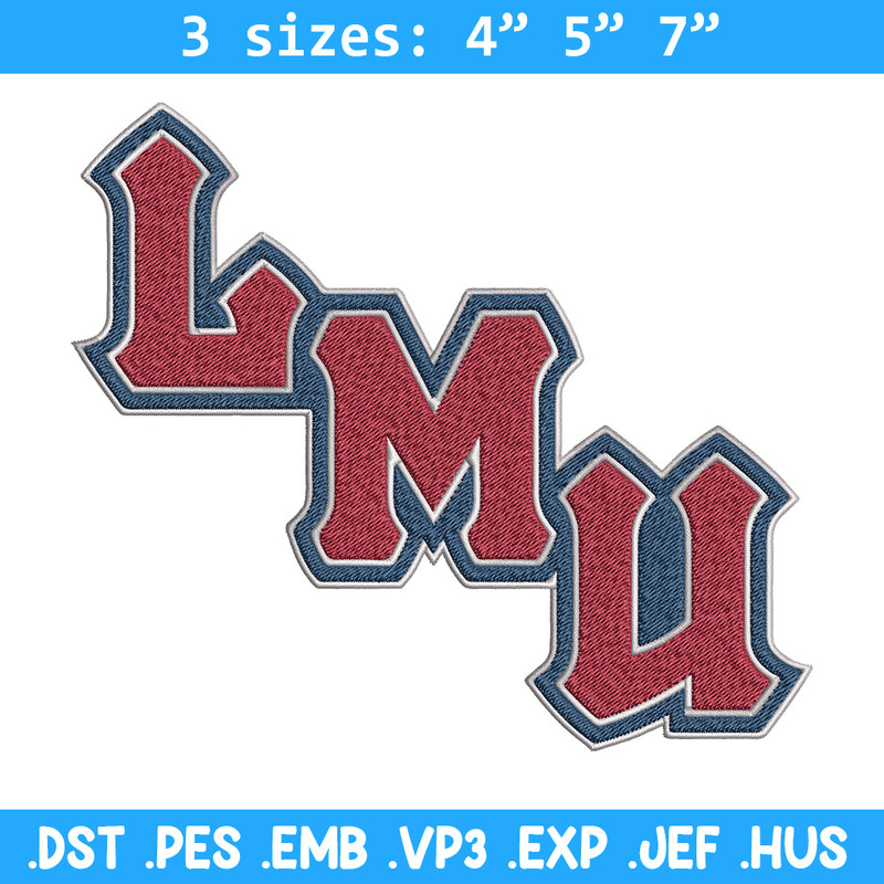 Lmulions logo embroidery design, NCAA embroidery, Sport embroidery, logo sport embroidery, Embroidery design.jpg