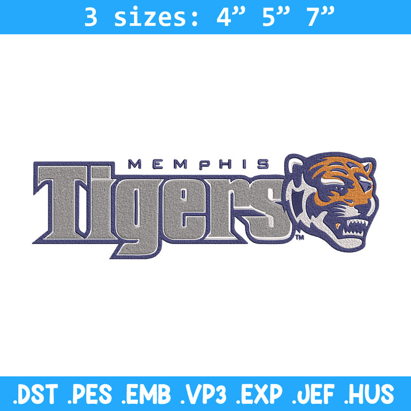 Memphis Tigers logo embroidery design, NCAA embroidery, Sport embroidery, logo sport embroidery,Embroidery design.jpg