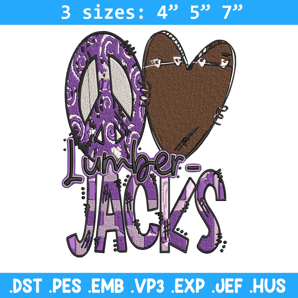 Peace Love embroidery design, Horror embroidery, Sport embroidery, logo embroidery, Embroidery design.jpg