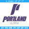Portland Pilots logo embroidery design, NCAA embroidery, Embroidery design, Logo sport embroidery, Sport embroidery..jpg