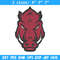 Razorback Head embroidery design, NCAA embroidery, Sport embroidery,Logo sport embroidery,Embroidery design.jpg