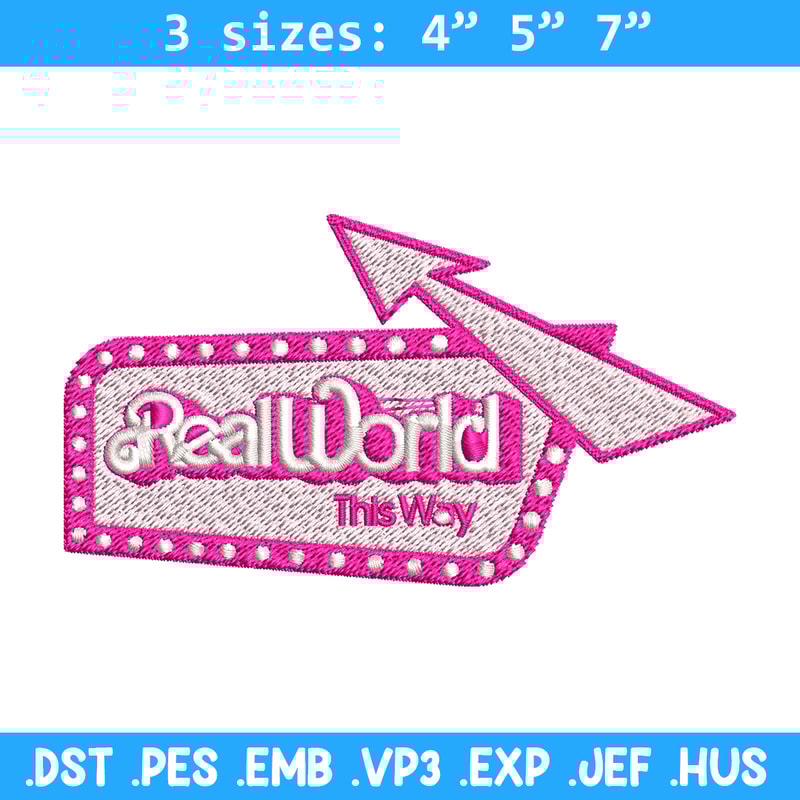 Realworld this way Embroidery design, Logo Embroidery, logo design, Embroidery File, logo shirt, Digital download..jpg