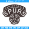 San Antonio Spurs logo embroidery design, NBA embroidery, Embroidery design, Logo sport embroidery, Sport embroidery.jpg