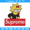 Supreme Lisa Simpson Embroidery design, Simpson Embroidery, cartoon design, Embroidery File, Digital download..jpg