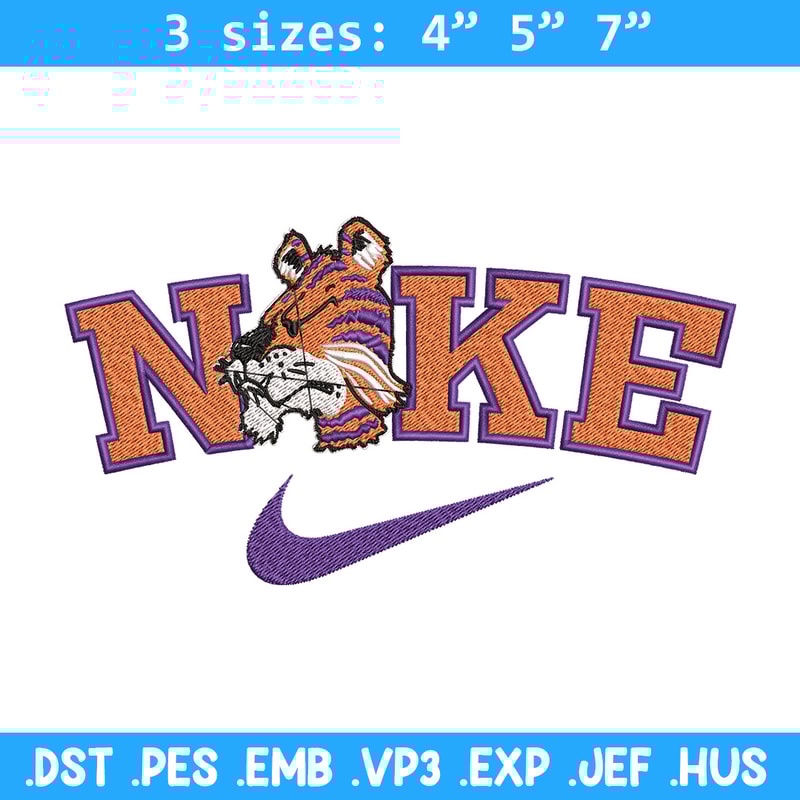 Tiger x nike embroidery design, Cartoon embroidery, Nike design, Embroidery file, Embroidery shirt, Digital download.jpg