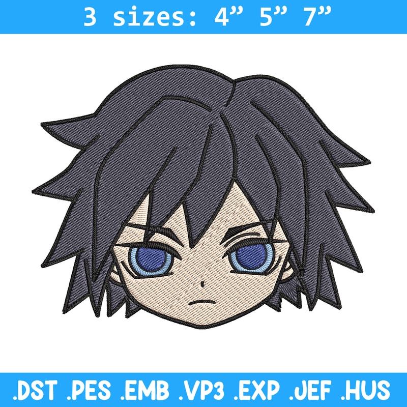 Tomioka sticker Embroidery Design, Demon slayer Embroidery, Embroidery File, Anime Embroidery, Digital download.jpg