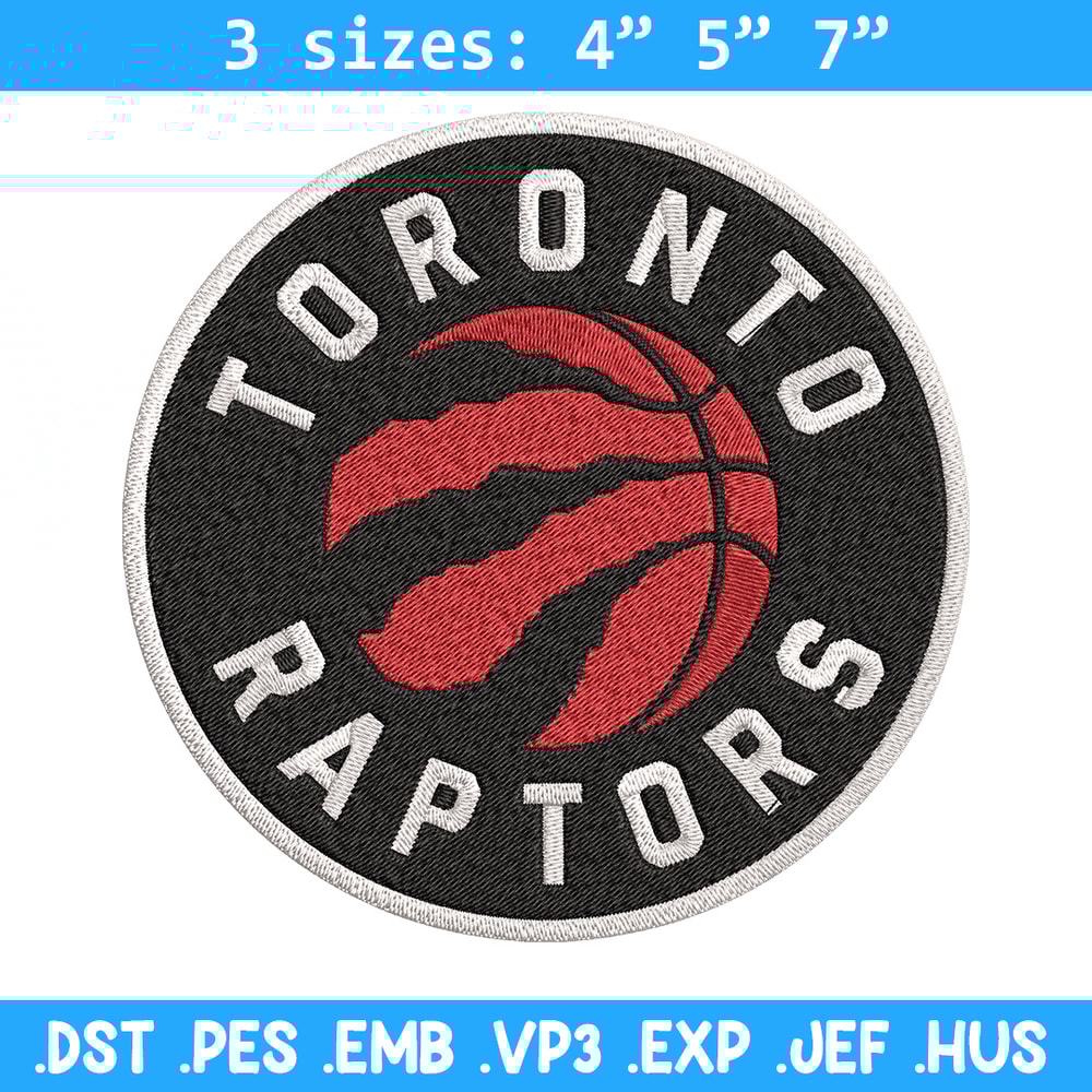 Toronto Raptors design embroidery design, NBA embroidery, Sport embroidery,Embroidery design, Logo sport embroidery..jpg