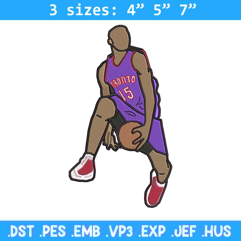 Toronto Raptors player embroidery design, NBA embroidery, Sport embroidery, Embroidery design, Logo sport embroidery..jpg