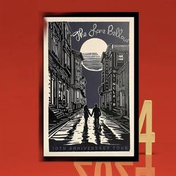 the lone bellow 10th anniversary tour 2023 poster