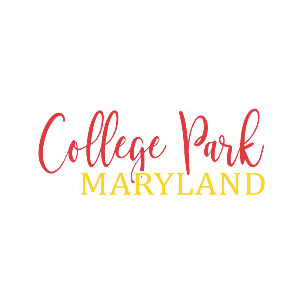 College Park, Maryland Hand Lettered Tailgating Fan.png