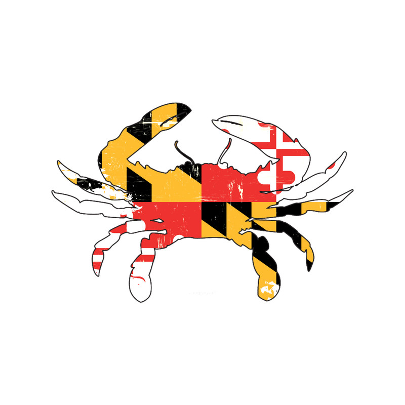Maryland Flag Crab - Distressed.png