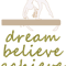 Awesome Girls Gymnastics Gift Dream Believe Achieve.png