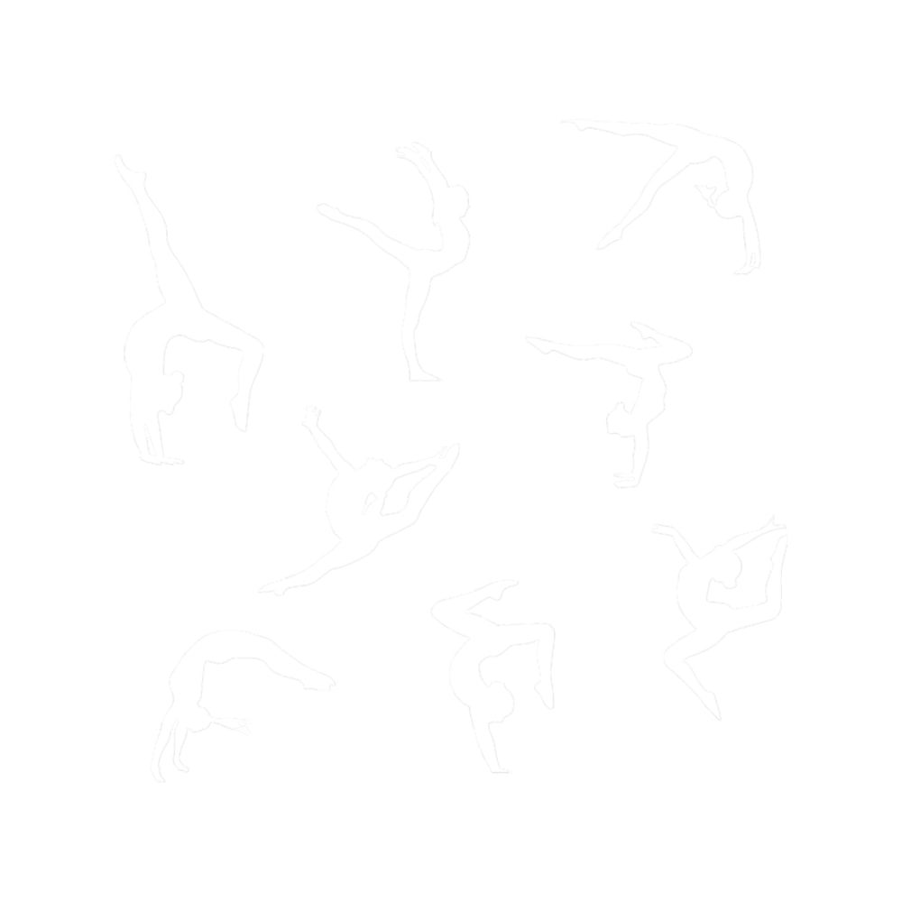 Gymnastics Dance Collage (Black and White) .png