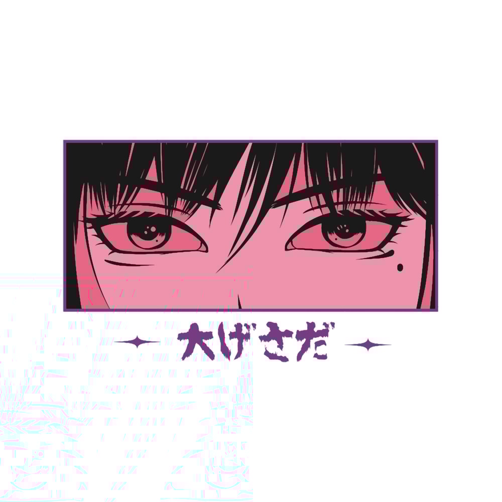 Anime Japanese Eyes Girl Street-wear .png