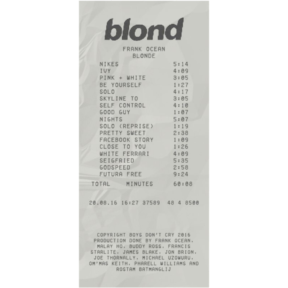 frank ocean Fitted .png