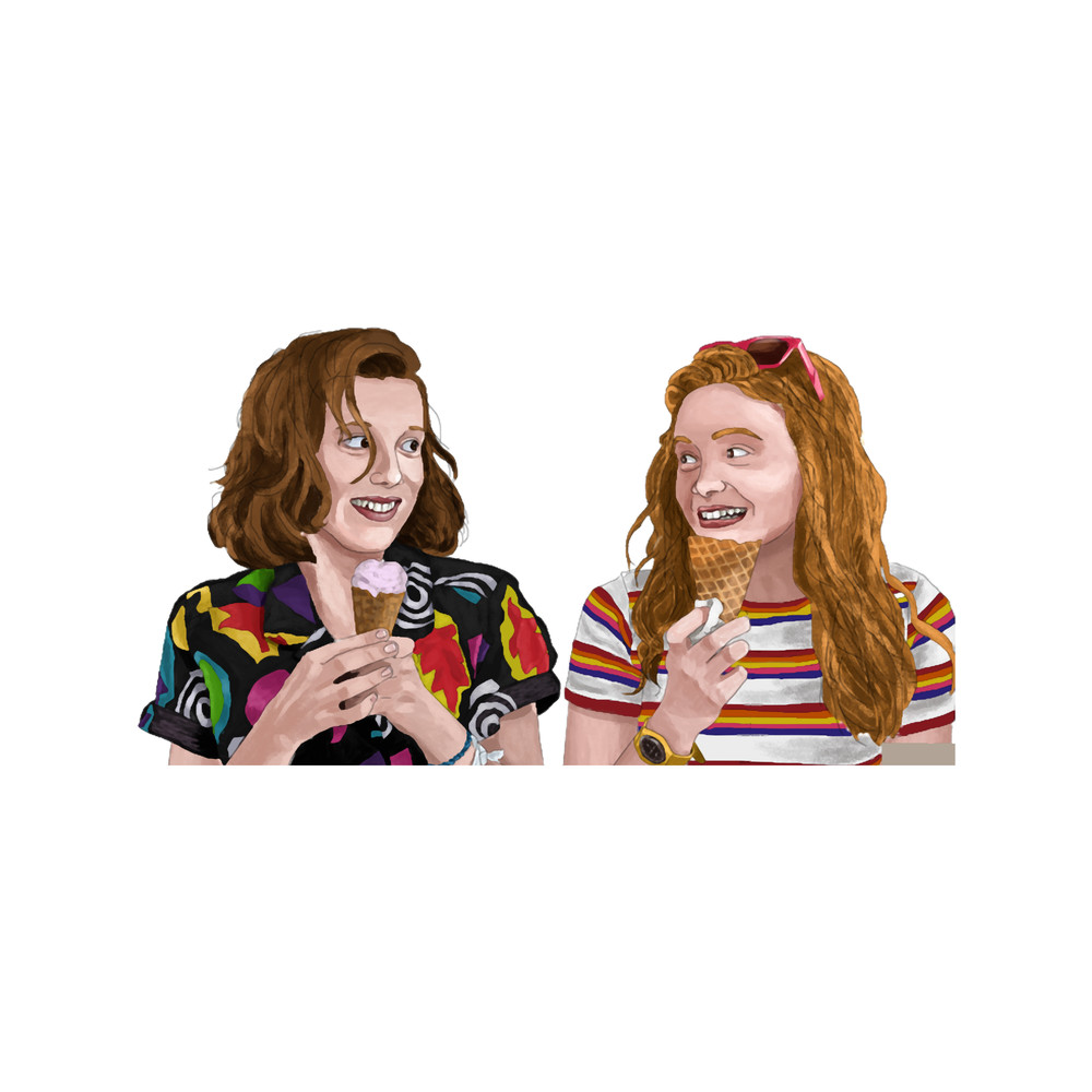 El and Max (Stranger Things) Long .png