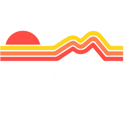 retro hawkins indiana stranger things