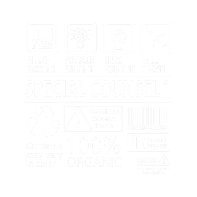 Special Counsel- MultiTasking Certified Job Gift Item Tee.png