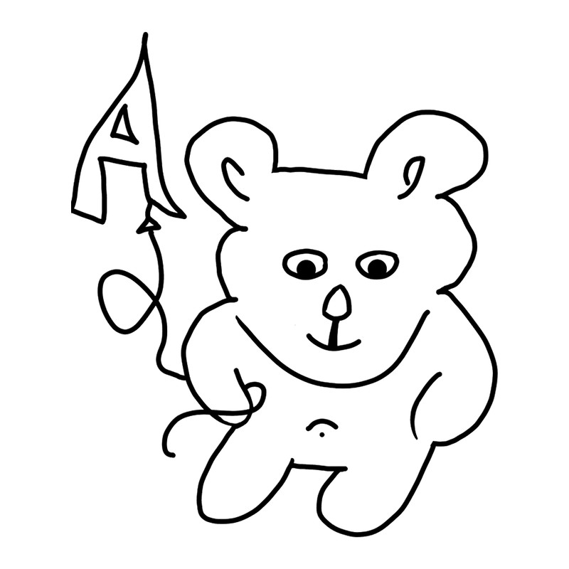 Sweet teddy bear ABC balloon.png