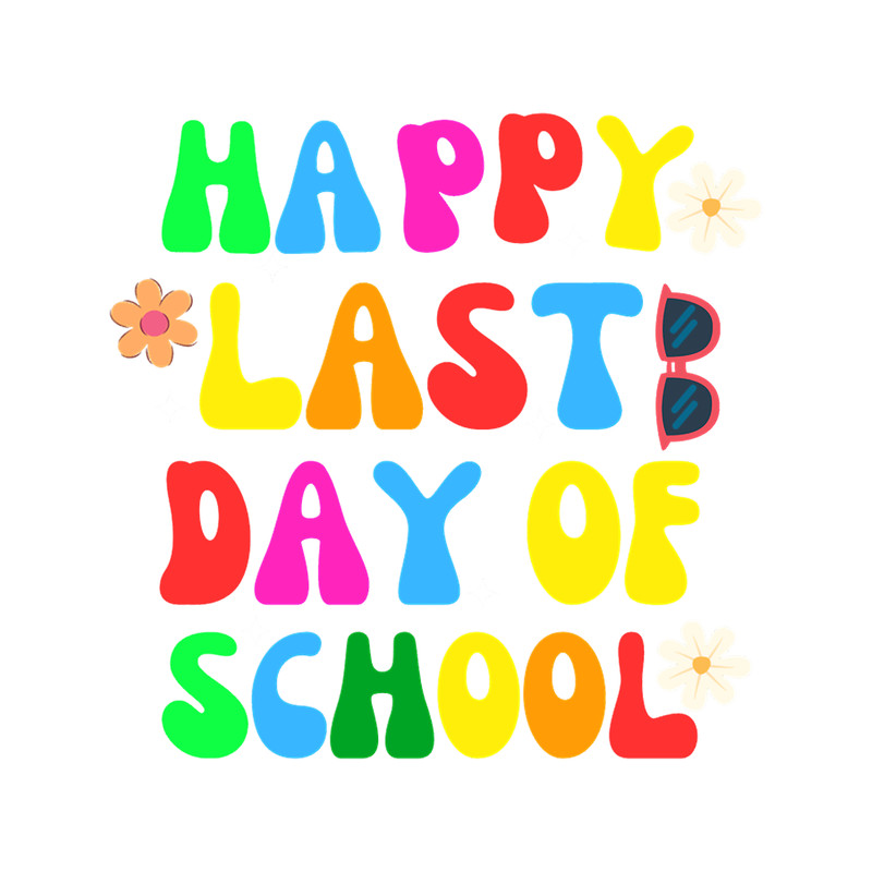 Happy Last Day Of School Groovy Teacher Student.png