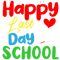 Happy Last Day Of School Teacher Student Graduation .png