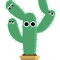 Happy green cacti plant family.png
