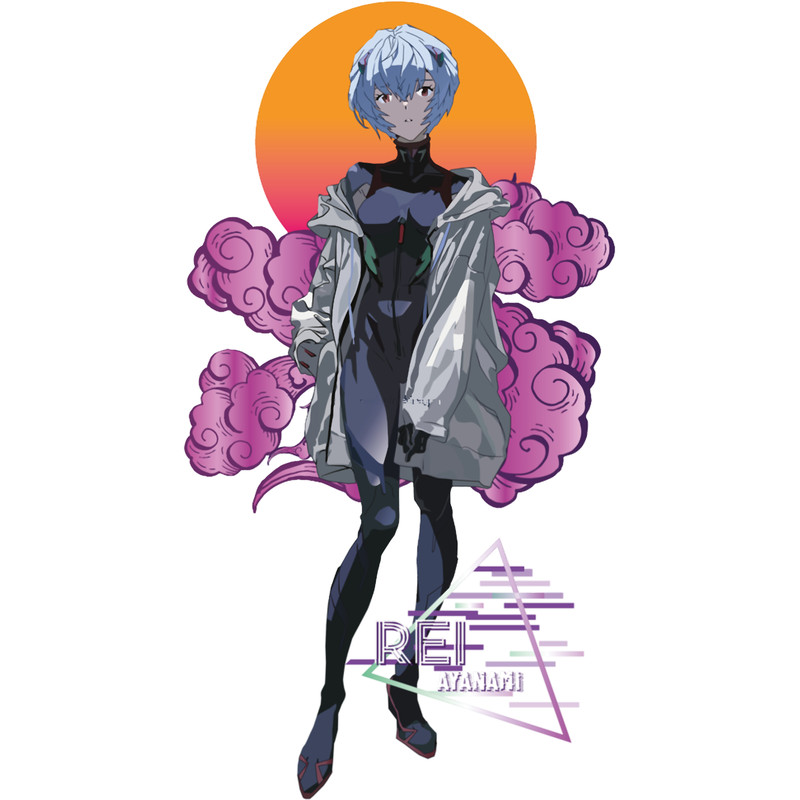 Rei Ayanami Neon Genesis - Retro.png