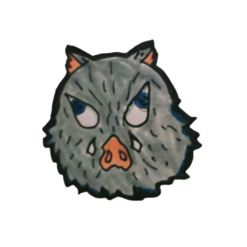 Anime Logo Parody the Boar Face - Never Stop the Snorting.png