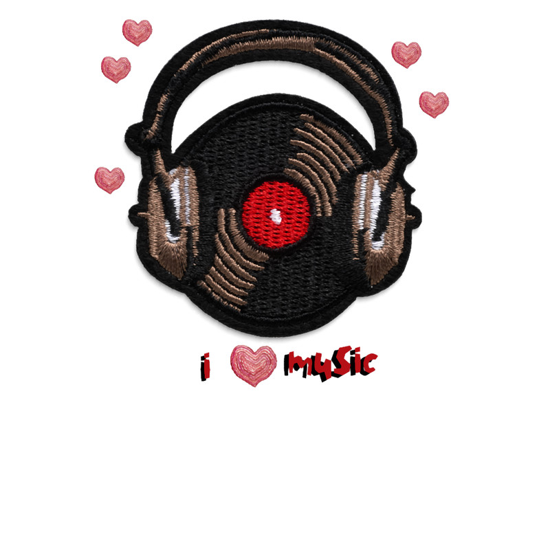 cool iron on patche - i love music .png