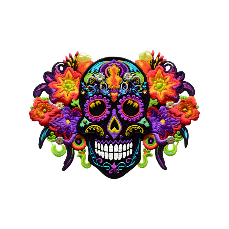 Day of the Dead, Sugar Skull Patch 5 .png