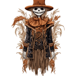 female scarecrow, cool iron on patch, embroidered, quote