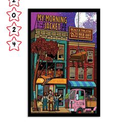 my morning jacket event beacon theatre oct 21 2023 poster
