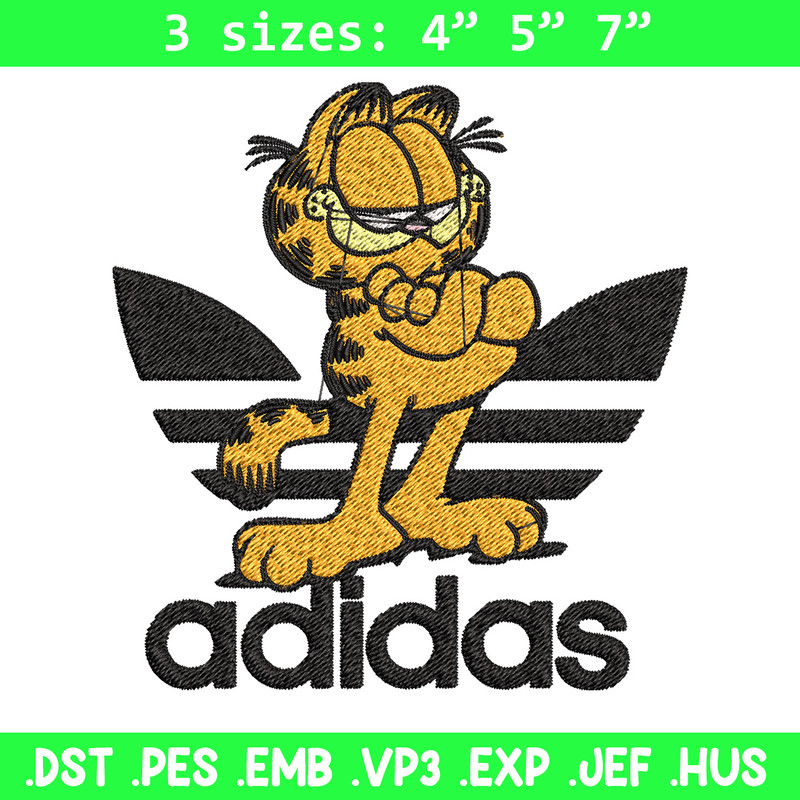 Cartoon cat adidas Embroidery Design, Adidas Embroidery, Brand Embroidery, Embroidery File,Logo shirt,Digital download.jpg