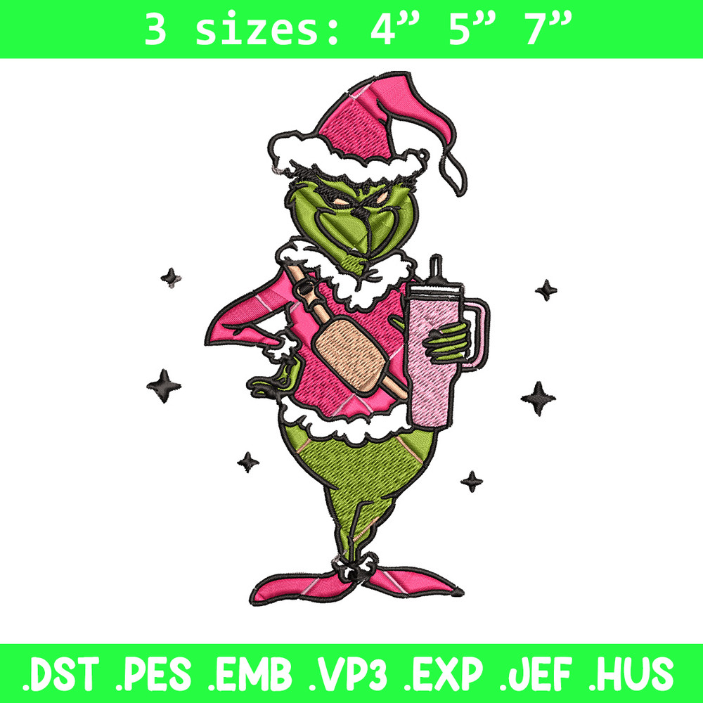 Chrismas grinch Embroidery Design, Grinch Embroidery, Embroidery File, Brand Embroidery, Logo shirt, Digital download.jpg