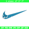 Nike blue embroidery design, Nike embroidery, Nike design, Embroidery shirt, Embroidery file, Digital download.jpg