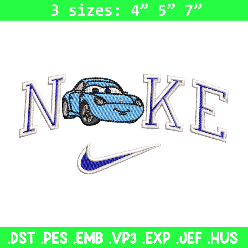 Nike blue mcqueen embroidery design, Mcqueen embroidery, Nike design, Embroidery shirt, Embroidery file,Digital download.jpg