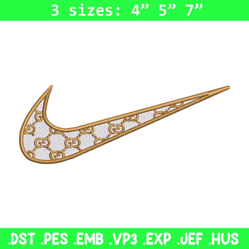 Nike brown embroidery design, Nike embroidery, Nike design, Embroidery shirt, Embroidery file, Digital download.jpg