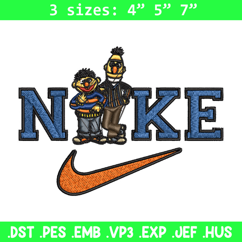 Nike cartoon Embroidery Design, Nike Embroidery, Brand Embroidery, Embroidery File, Logo shirt, Digital download.jpg