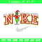 Nike chrismas embroidery design, Chrismas embroidery, Nike design, Embroidery shirt, Embroidery file, Digital download.jpg