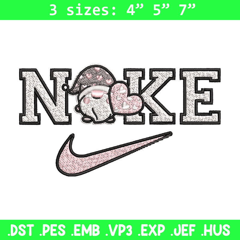Nike gnomes Embroidery Design, Chrismas Embroidery, Nike Embroidery, Embroidery File, Logo shirt, Digital download.jpg