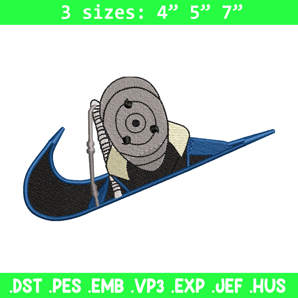 Nike Obito embroidery design, Naruto embroidery, Nike design, anime design, anime shirt, Digital download.jpg